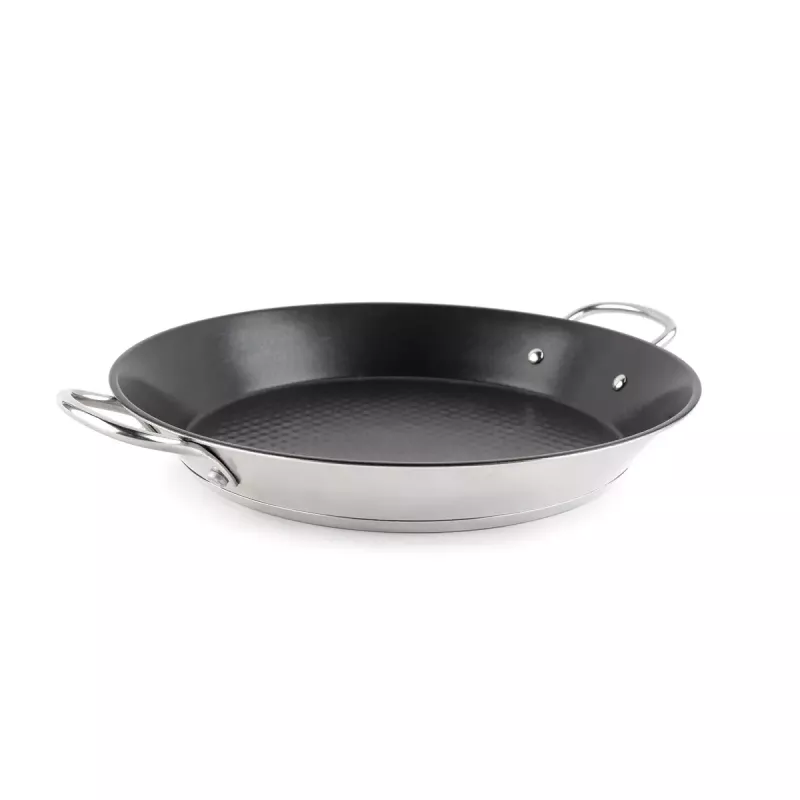 Paellera Jata HPAE2138 – diámetro base 38 cm, grosor 4,1 mm, compatible con cerámica/gas/halógeno/inducción/placa maciza