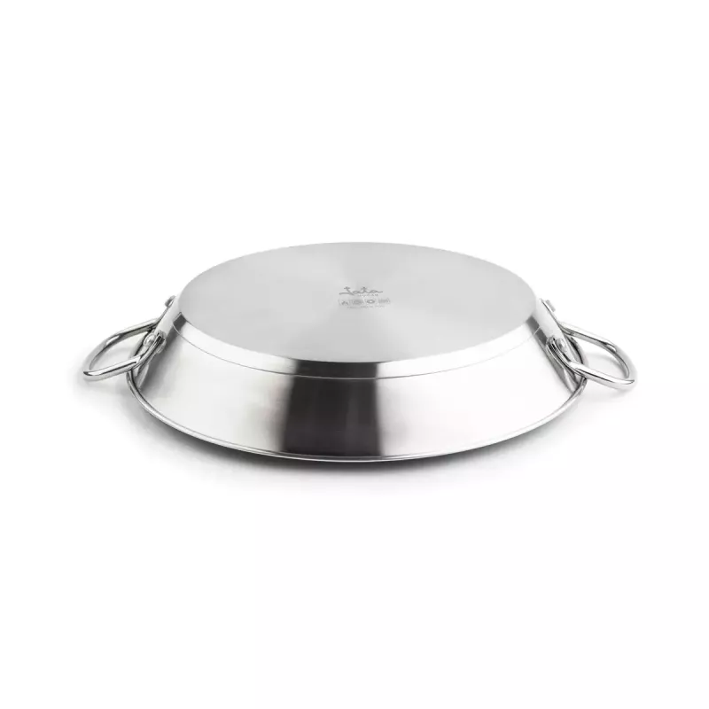 Paellera Jata HPAE2138 – diámetro base 38 cm, grosor 4,1 mm, compatible con cerámica/gas/halógeno/inducción/placa maciza
