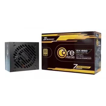 Fuente de alimentación Seasonic CORE GC-850 ATX 3.1 850 W 24 pines ATX totalmente modular 80 PLUS Gold negra