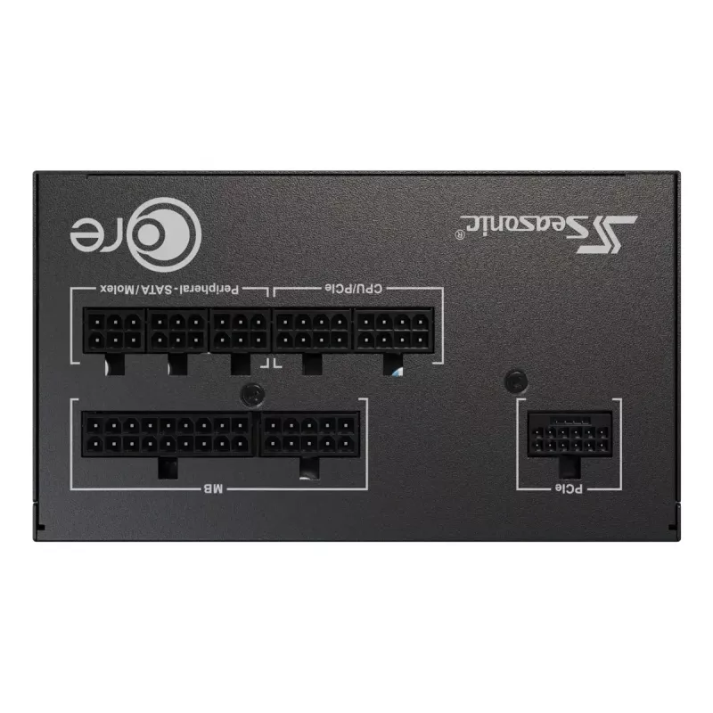 Fuente de alimentación Seasonic CORE GC-750 ATX 3.1 750 W 24 pines ATX no modular 80 PLUS Gold negra