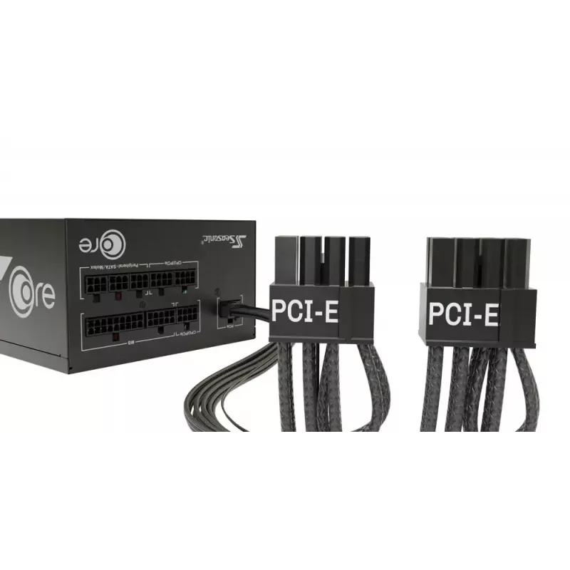 Fuente de alimentación Seasonic CORE GC-750 ATX 3.1 750 W 24 pines ATX no modular 80 PLUS Gold negra