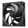 DeepCool FD12 V2 3IN1 ventilador de caja de 120 mm, pack de 3, negro (R-FD12V2-BKNPN3-G)