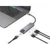 Adaptador multifunción 5 en 1 Equip, 2,5GbE, USB-A x 2, USB-C x 1, USB-C, 100W USB PD