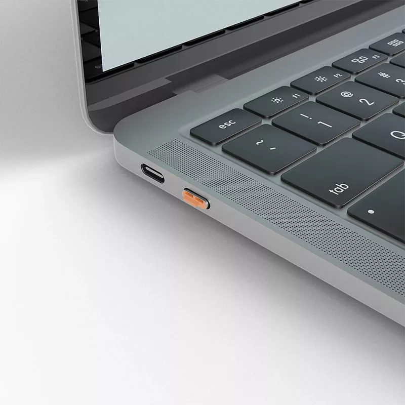 Lindy bloqueador de puerto USB Type-C (sin llave) – pack de 10, naranja