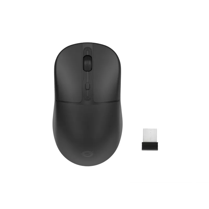 Conceptronic LORCAN04B ratón inalámbrico de doble modo de 4 botones, Bluetooth 5.2, 2,4 GHz
