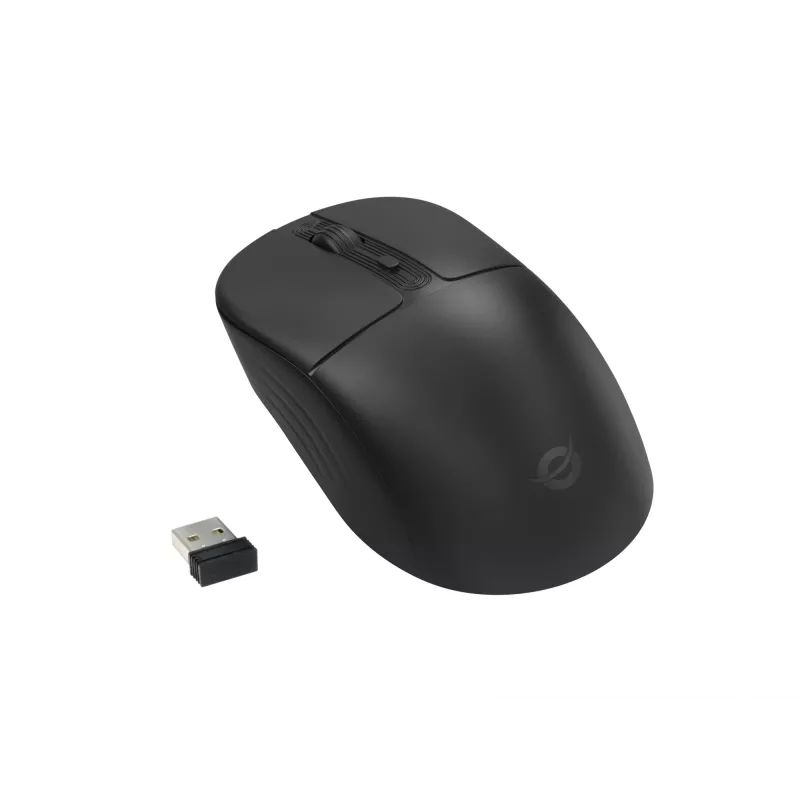 Conceptronic LORCAN04B ratón inalámbrico de doble modo de 4 botones, Bluetooth 5.2, 2,4 GHz