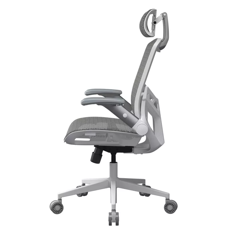 Silla gamer universal Cougar CGR-SPO-WHW — asiento y respaldo blancos, carga máx. 120 kg, altura 1170–1310 mm, anchura 680 mm