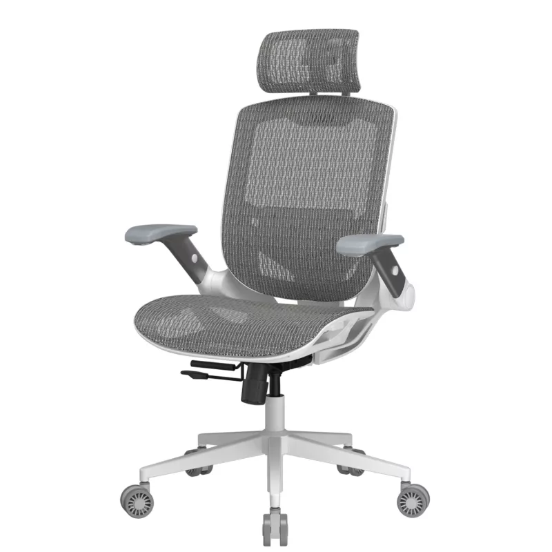 Silla gamer universal Cougar CGR-SPO-WHW — asiento y respaldo blancos, carga máx. 120 kg, altura 1170–1310 mm, anchura 680 mm