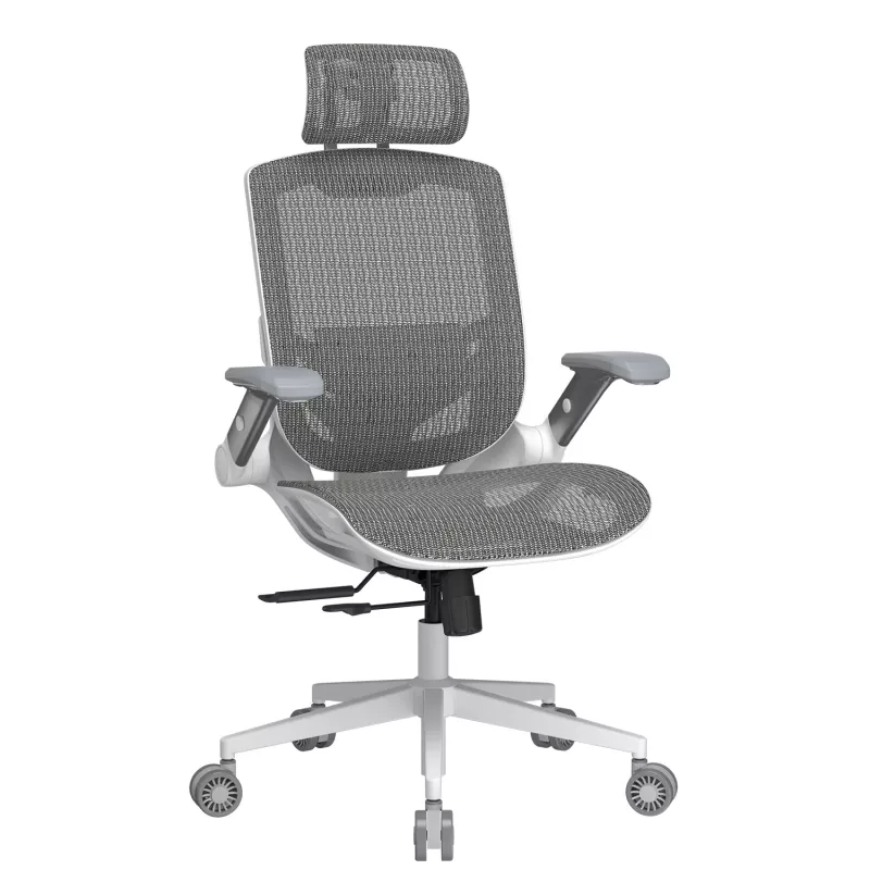 Silla gamer universal Cougar CGR-SPO-WHW — asiento y respaldo blancos, carga máx. 120 kg, altura 1170–1310 mm, anchura 680 mm
