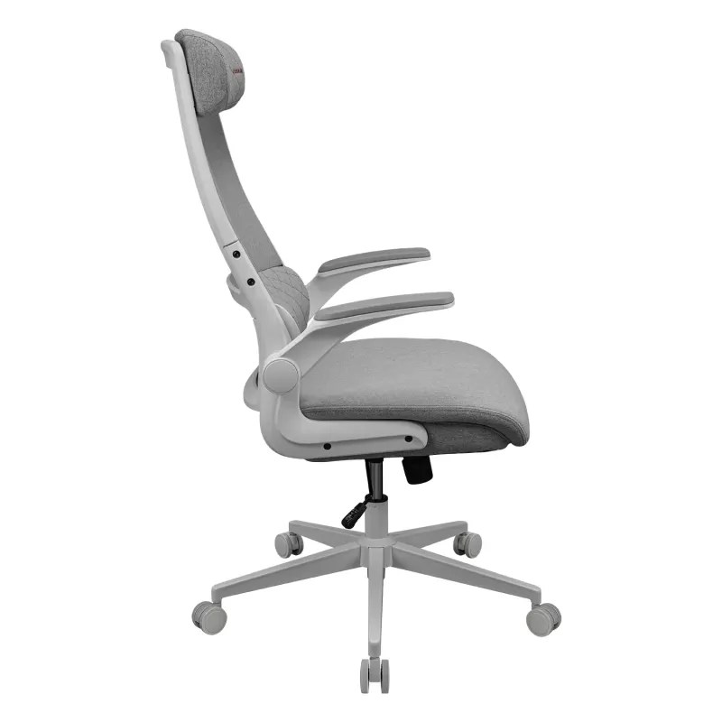 Silla de oficina/gamer Cougar Stryder — tela, blanco; anchura 710 mm, profundidad 675 mm, altura mín. 115 cm
