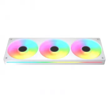 Ventilador COUGAR Unity360-FB Single-Frame 360 ARGB PWM Forward, 120 mm, 700–2500 RPM, FDB, blanco