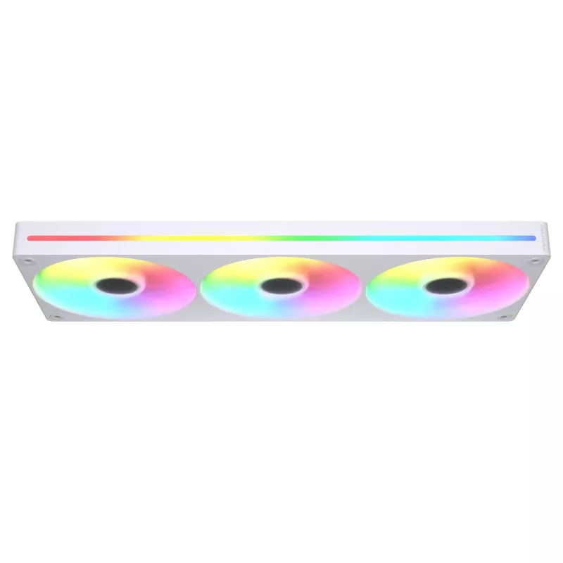 Ventilador COUGAR Unity360-FB Single-Frame 360 ARGB PWM Forward, 120 mm, 700–2500 RPM, FDB, blanco