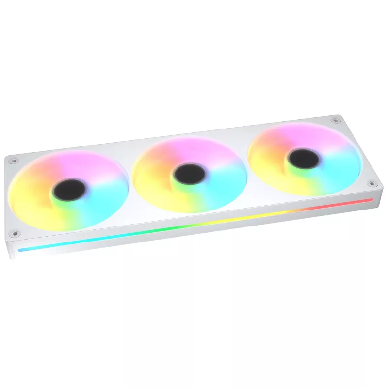 Ventilador COUGAR Unity360-FB Single-Frame 360 ARGB PWM Forward, 120 mm, 700–2500 RPM, FDB, blanco