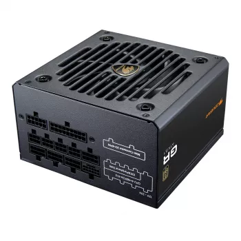 Fuente de alimentación Cougar GR 850W ATX3.1 PCIe 5.1 80 PLUS Gold, 850 W, 20+4-Pin ATX, ventilador de 120 mm, negro