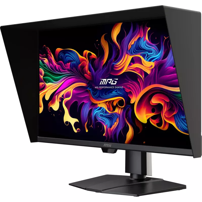 Monitor MSI MPG 271QRDE QD-OLED X50, 26.5 pulgadas (67.3 cm), 2560×1440, QD-OLED, 1 ms, 16:9, hub USB 2.0, VESA, altura ajustable, negro