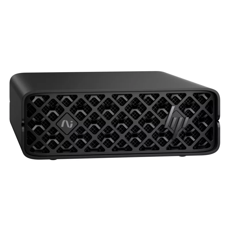 HP ZGX Nano G1n AI GB10 128 GB LPDDR5x-SDRAM 4 TB SSD Linux mini PC estación de trabajo AI, AI PC negro