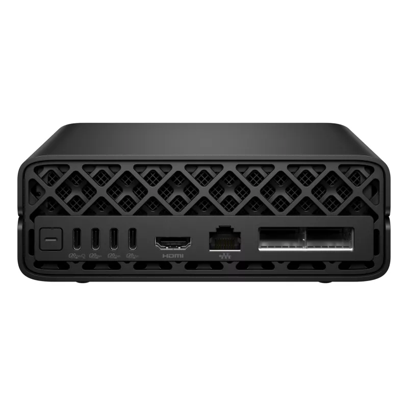 HP ZGX Nano G1n AI GB10 128 GB LPDDR5x-SDRAM 4 TB SSD Linux mini PC estación de trabajo AI, AI PC negro