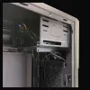Carcasa de PC Micro Tower LC-Power 2004MB-V3, Micro-ATX/Mini-ITX, negra, fuente de alimentación superior, compatible con 2×3,5 inch + 2×2,5 inch, USB 3.2 Gen1