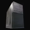 Carcasa de PC Micro Tower LC-Power 2004MB-V3, Micro-ATX/Mini-ITX, negra, fuente de alimentación superior, compatible con 2×3,5 inch + 2×2,5 inch, USB 3.2 Gen1