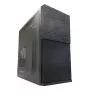 Carcasa de PC Micro Tower LC-Power 2004MB-V3, Micro-ATX/Mini-ITX, negra, fuente de alimentación superior, compatible con 2×3,5