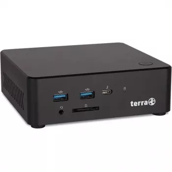 TERRA Micro 7000C GREENLINE Intel® Core™ i7 i7-1355U 16 GB DDR5-SDRAM 500 GB SSD Windows 11 Pro Micro PC Mini PC Negro