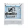 Refrigeración líquida todo en uno Thermaltake TH360 V3 Ultra ARGB — 3 ventiladores de 120 mm, 500–2500 rpm, 12 V, blanco