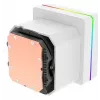 Refrigeración líquida todo en uno Thermaltake TH360 V3 Ultra ARGB — 3 ventiladores de 120 mm, 500–2500 rpm, 12 V, blanco