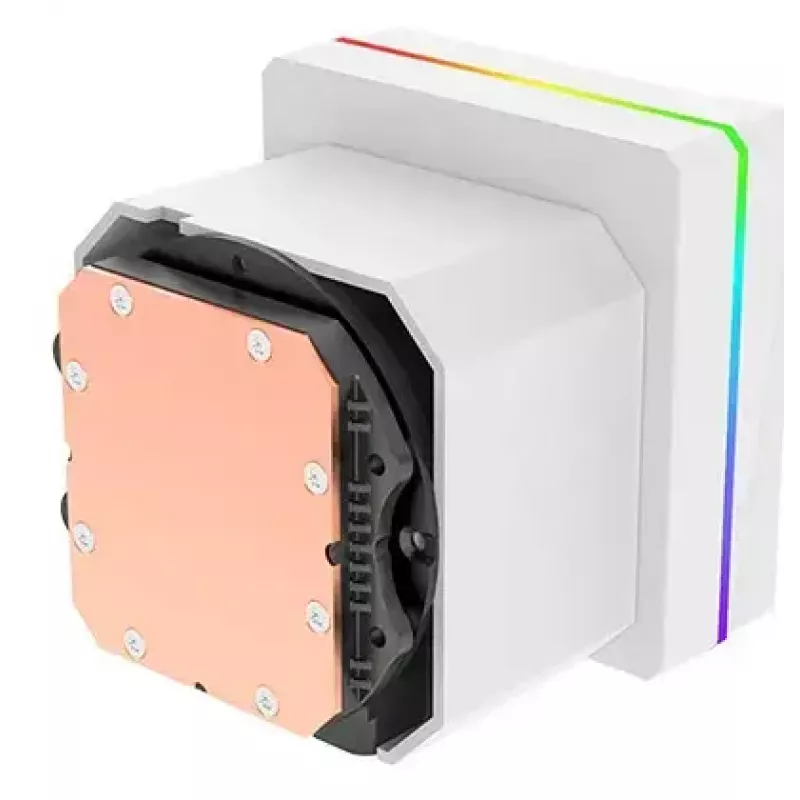 Refrigeración líquida todo en uno Thermaltake TH360 V3 Ultra ARGB — 3 ventiladores de 120 mm, 500–2500 rpm, 12 V, blanco