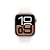 Smartwatch Apple Watch Series 10 GPS + Cellular 42mm caja de aluminio oro rosa correa deportiva Light Blush M/L