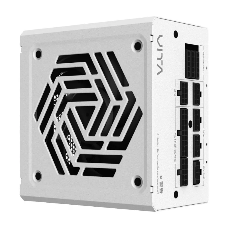Fuente de alimentación FSP VITA GM 1000W blanca ATX ATX3.1 blanca, 1000 W, 100 - 240 V, 50/60 Hz, 12 - 6 A, activa, 100 W