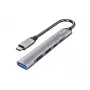 Equip hub USB 3.0/2.0 de 5 puertos con USB-C PD