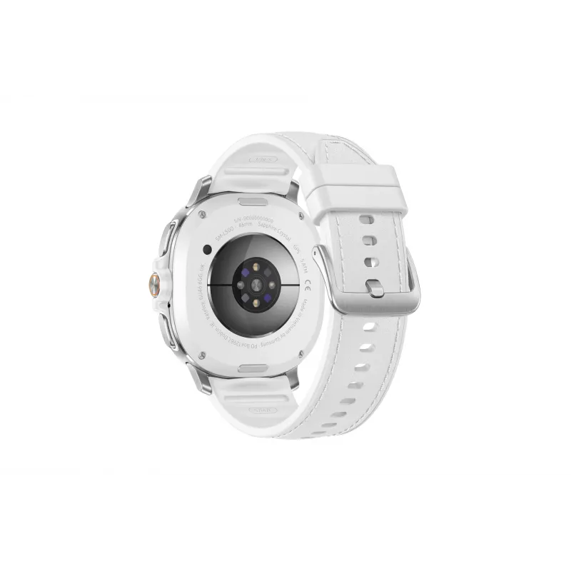 Samsung Galaxy Watch8 Classic 3,3 cm (1,3 pulgadas) AMOLED 46 mm digital 438 x 438 píxeles pantalla táctil plateado Wi-Fi GPS (satélite)
