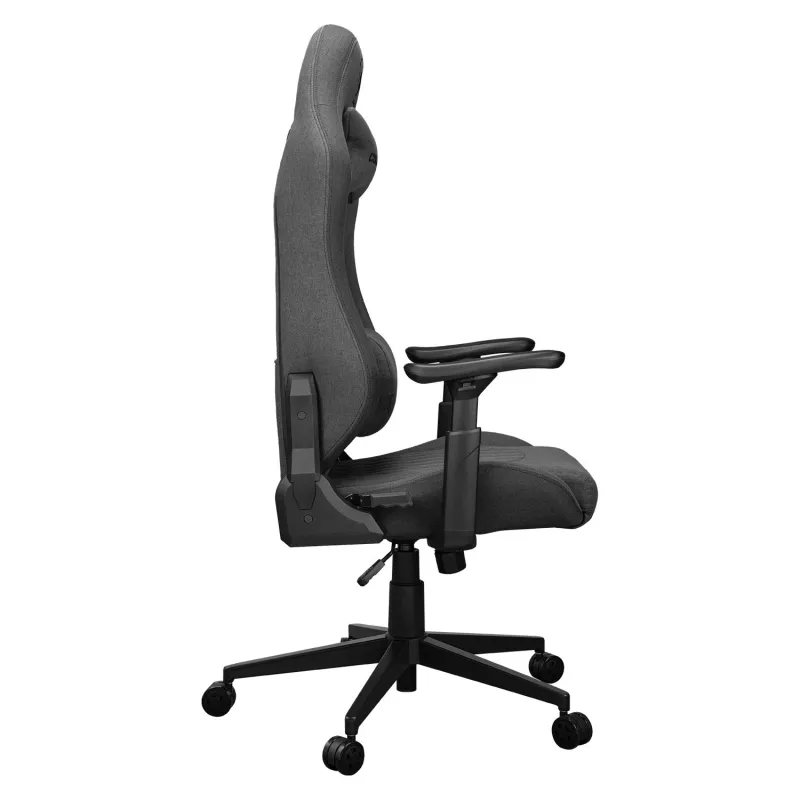 Silla gaming universal Cougar CGR-EPF-ROG — negro/gris, altura mín. 125 cm, asiento 710×670 mm, máx. 120 kg