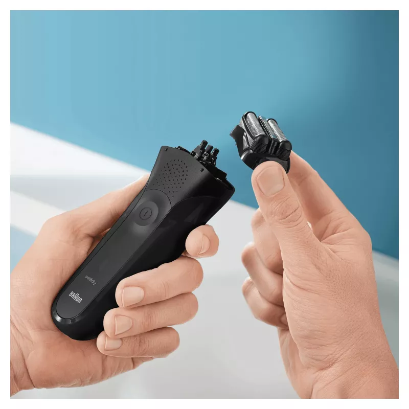 Braun Series 3 301s afeitadora de lámina recortadora negra