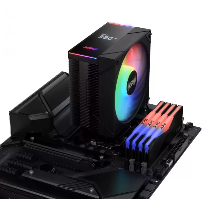 XPG MAESTRO PLUS 42SA disipador de CPU por aire, disipador de aire, 12 cm, negro