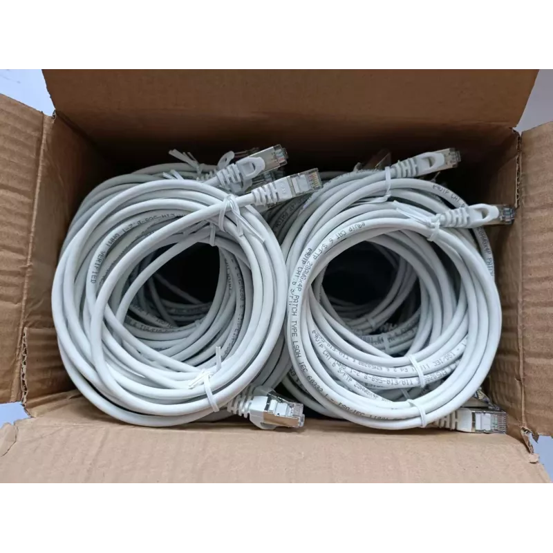 Equip Cat.6 S/FTP cable de parcheo, 2,0 m, blanco, 34 uds./set