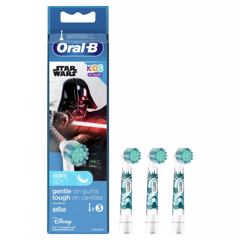 Oral-B 80352667 cabezal de cepillo de dientes 3 uds. azul, blanco