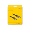 Cable DisplayPort DeLOCK 8K 60 Hz 5 m morado metal