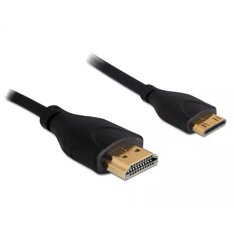 Cable HDMI Ethernet A -> Mini C macho/macho 1,00 m fino DELOCK 83132