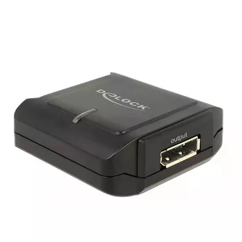 Delock DisplayPort 1.2 repetidor 4K 60 Hz, hasta 40 m