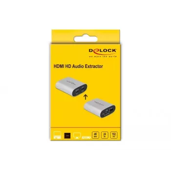 Extractor de audio HDMI HD DeLOCK 63332