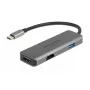 Adaptador DeLOCK USB Type-C a doble HDMI 4K 60Hz puerto USB