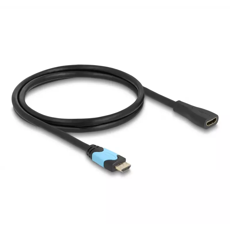 Cable de extensión HDMI High Speed DeLOCK 48 Gbit/s 8K 60 Hz 1 m