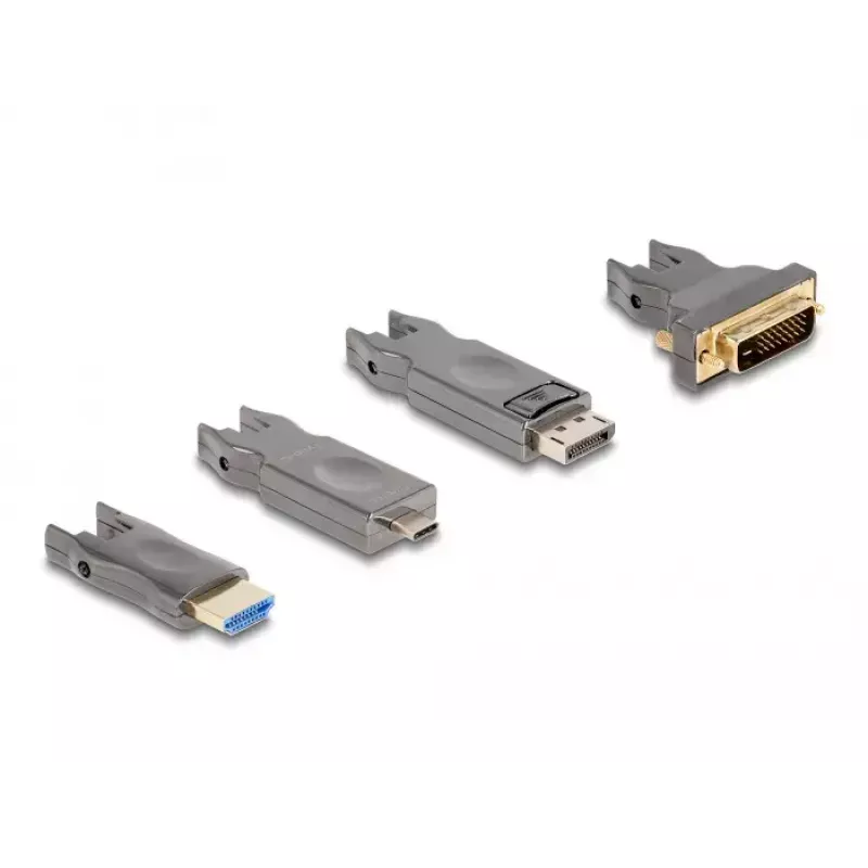 Cable HDMI óptico activo DeLOCK 8K 60 Hz 20 m conector macho a conector macho