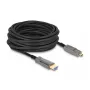Cable HDMI óptico activo DeLOCK 8K 60 Hz 20 m conector macho a conector macho