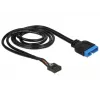 Cable USB interno DeLOCK 83777 0,6 m conector macho a conector hembra