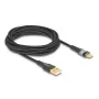 Cable USB 2.0 DeLOCK Type-A macho a Type-C macho 60 W 3 m
