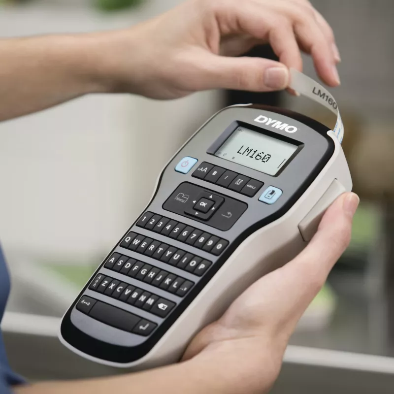 Impresora de etiquetas DYMO LabelManager 160 Valuepack transferencia térmica 160 x 160 DPI 12 mm/s D1 QWERTZ