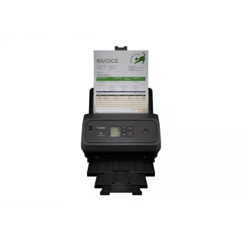 Escáner de documentos Canon imageFORMULA DR-C350 — ADF, dúplex, 100 IPM, hasta 1200 DPI, A4, USB, negro