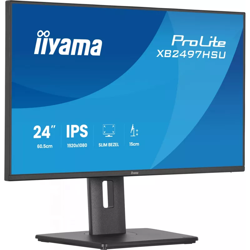 Monitor de ordenador iiyama ProLite XB2497HSU-B1 60,5 cm (23,8